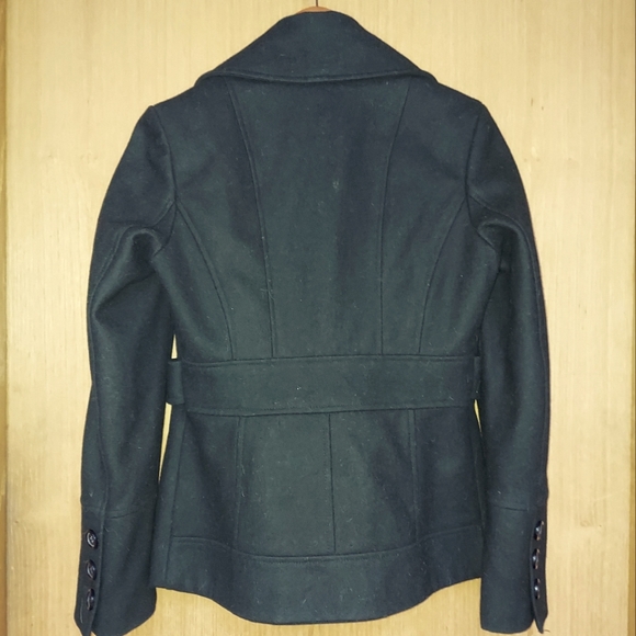 Guess Pea Coat | S | Black - Picture 2 of 6